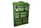 Vetrina portapipe 27 posti verde espositore pipa